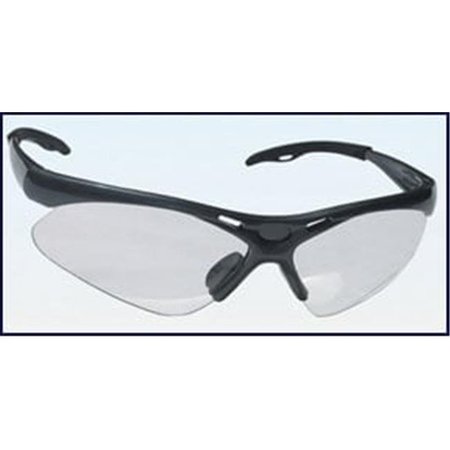 SAS Safety 540-0200 Diamondbacks ; Black Frame; Clear Lens